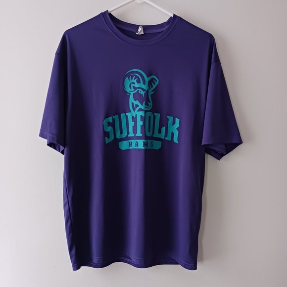 T Shirt Suffolk University Boston Athletics Rams C2 Sports Adult Size L Large - Picture 2 of 5